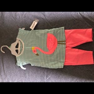 NWT Carters 2 piece baby girl outfit